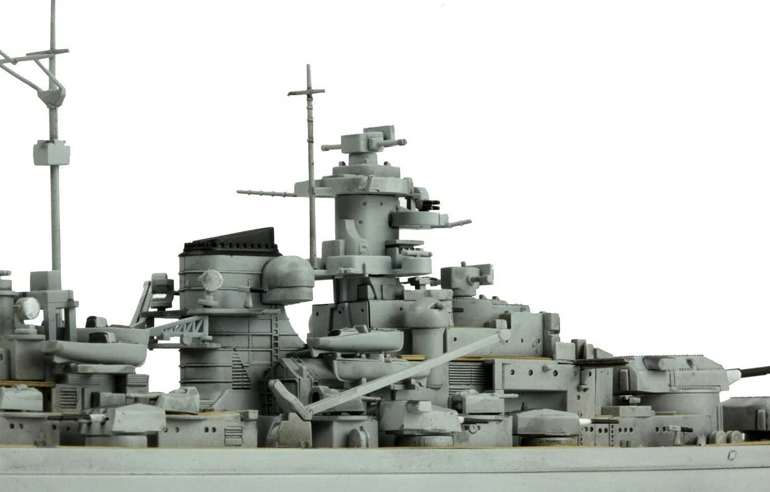 Meng 1/700 Kriegsmarine Battleship KM Bismarck Plastic Model Kit - Image 6