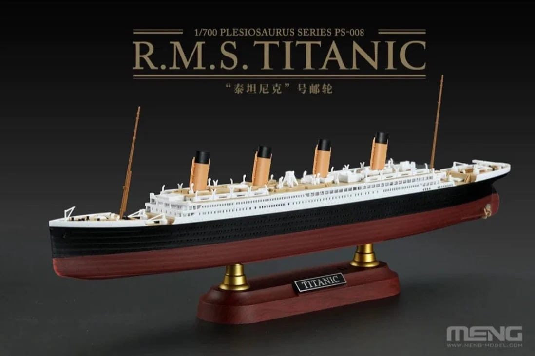 Meng 1/700 R.M.S. Titanic Plastic Model Kit - Image 2