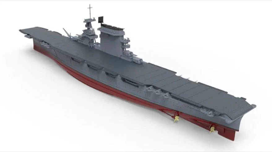 Meng 1/700 U.S. Navy Aircraft Carrier U.S.S. Lexington (CV-2) Plastic Model Kit - Image 3
