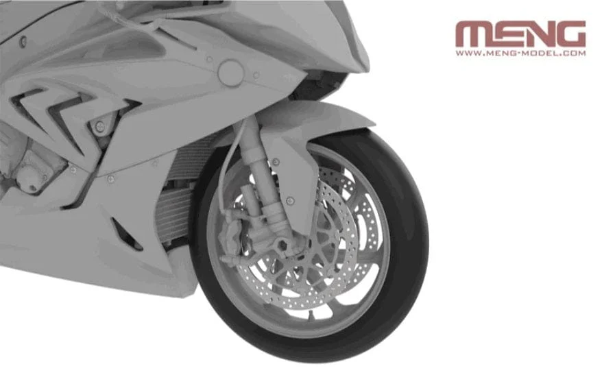 Meng 1/9 BMW HP4 Race Plastic Model Kit - Image 4