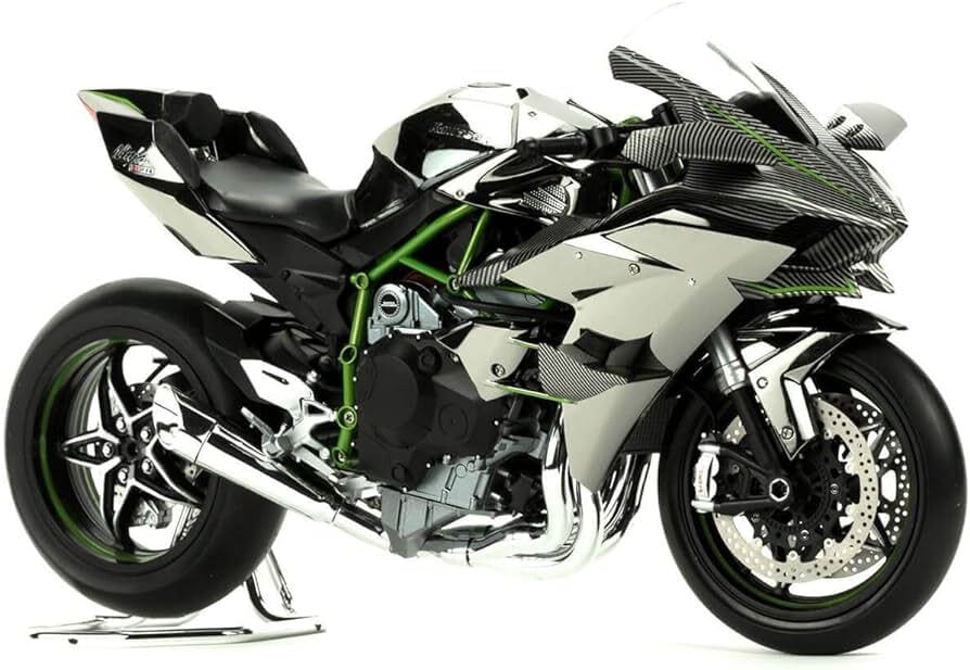 Meng 1/9 Kawasaki Ninja H2R (Pre-coloured Edition) Plastic Model Kit - Image 2