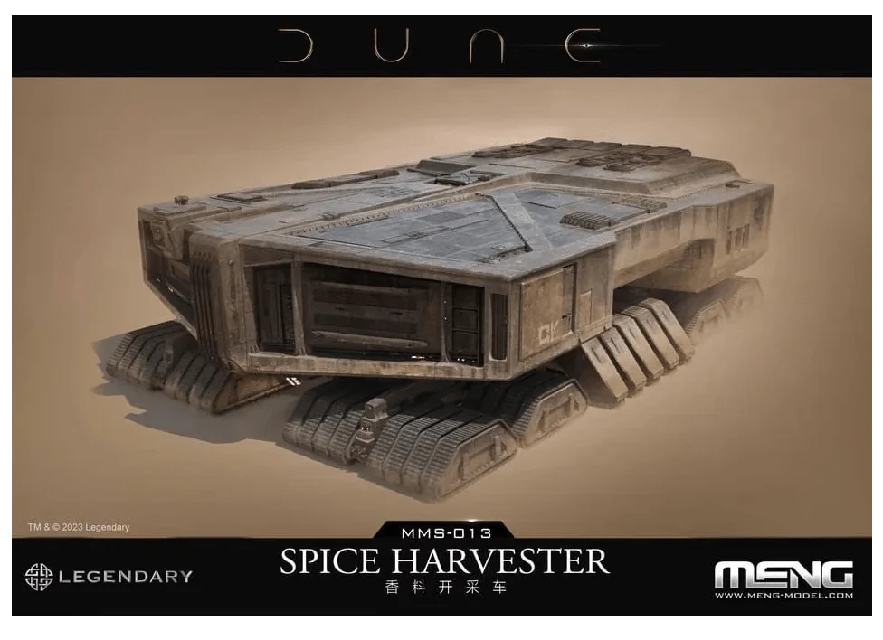 Meng Dune Spice Harvester Plastic Model Kit