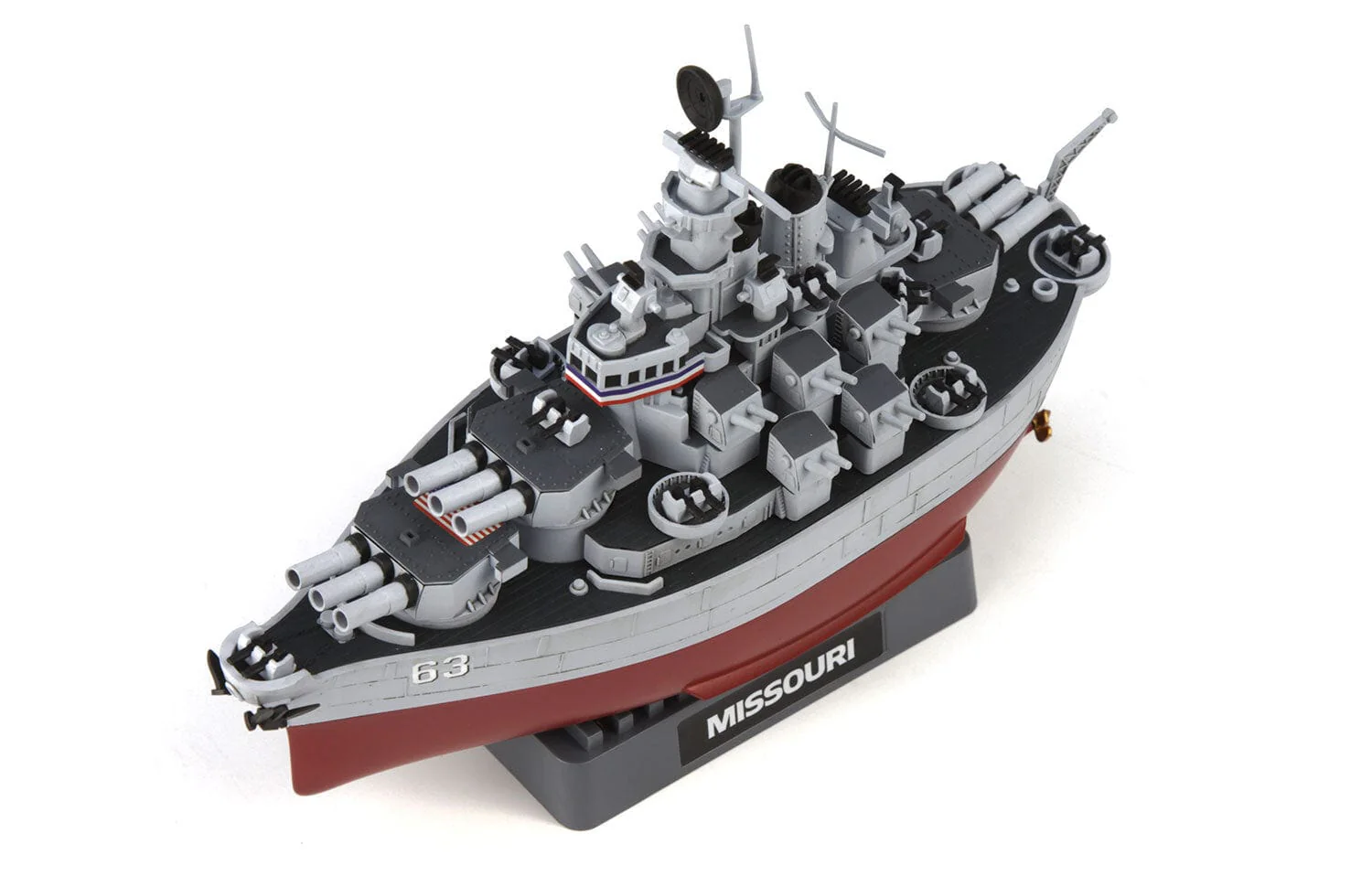 Meng Warship Builder Missouri (Cartoon Model) Plastic Model Kit - Image 3