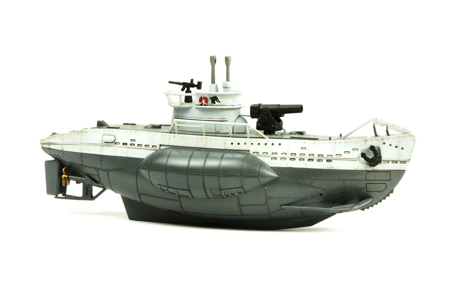 Meng Warship Builder U-Boat Type VII (Cartoon Model) Plastic Model Kit - Image 3