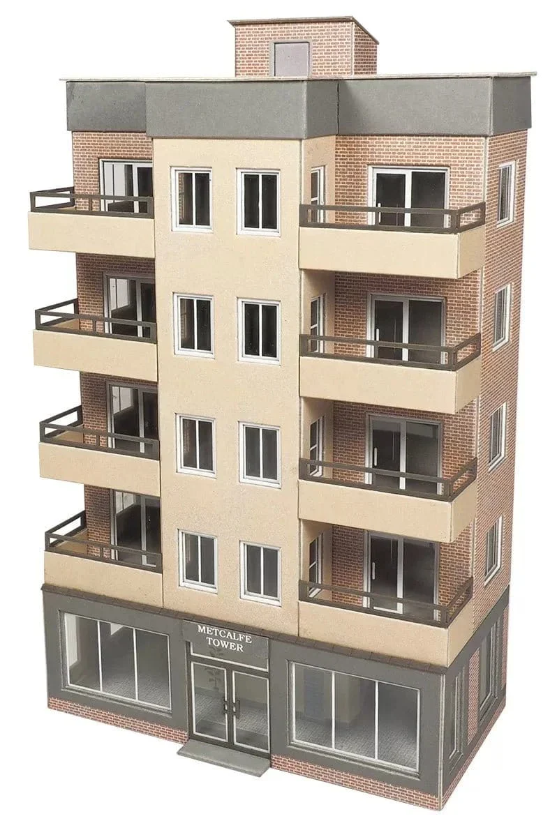 Metcalfe OO Scale Low Relief Tower Block Kit [PO360] - Image 2