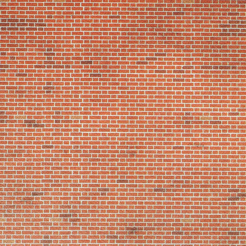 Metcalfe PN900 N Red Brick Sheets (8pcs)