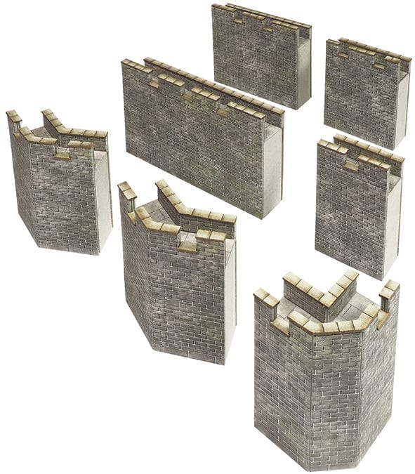 Metcalfe PO293 OO/HO Castle Curtain Walls