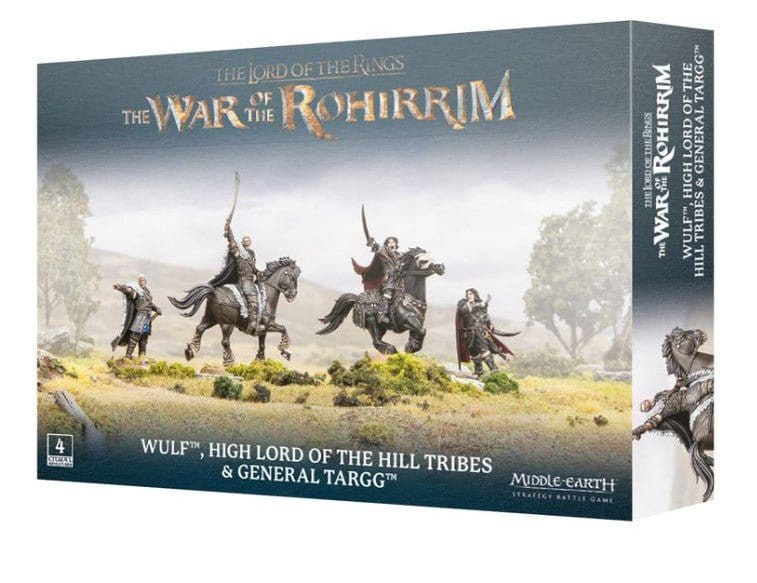 Middle Earth SBG: Wulf Lord O/Hill Tribes & General Targg [30-92]