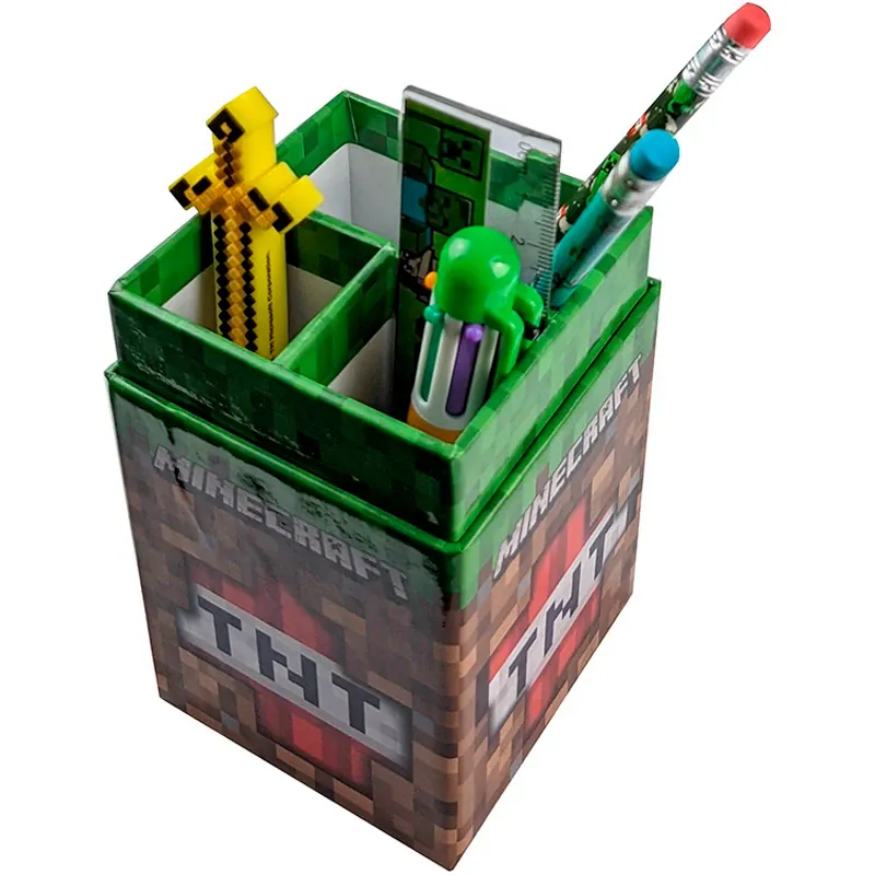 Minecraft Desk Caddy