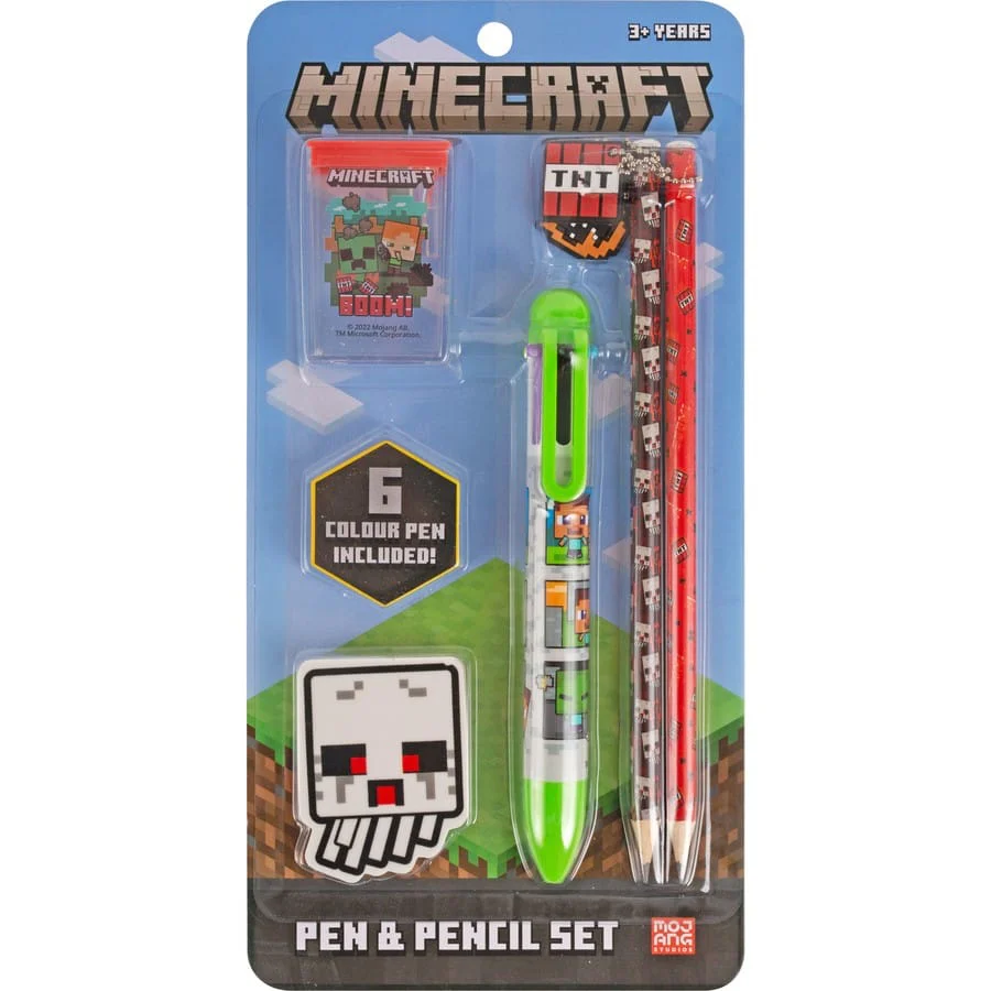Minecraft Pen & Pencil Set