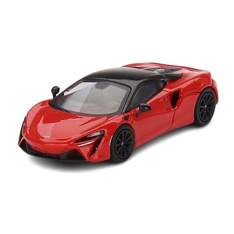 Mini GT 1/64 Mclaren Artura Vermillion Red Diecast Model Car