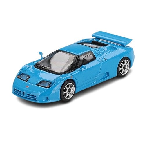 Mini GT 1/64 Bugatti EB110 Super Sport Blue Diecast Model Car - Image 2