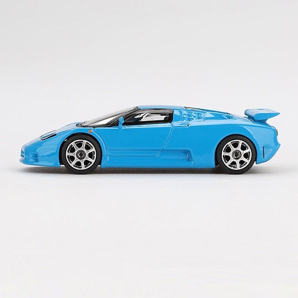 Mini GT 1/64 Bugatti EB110 Super Sport Blue Diecast Model Car - Image 3