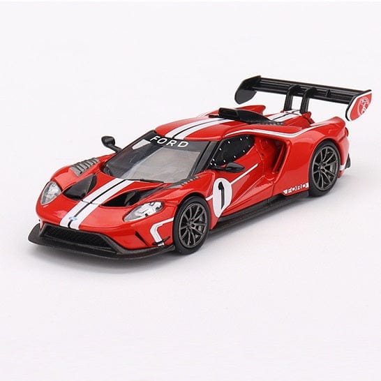 Mini GT 1/64 Ford GT Mk II No.013 Rosso Alpha Diecast Model Car - Image 4