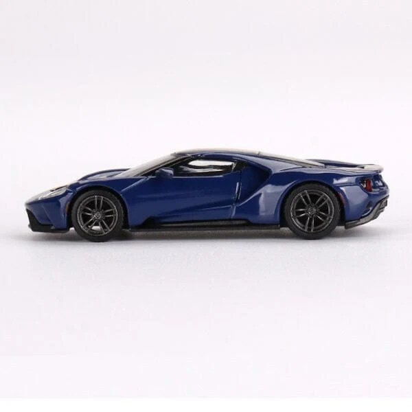Mini GT 1/64 Ford GT Sunoco Blue (LHD) Diecast Model Car - Image 2