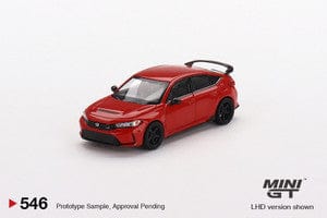 Mini GT 1/64 Honda Civic Type R Rallye Red 2023 Diecast Model Car