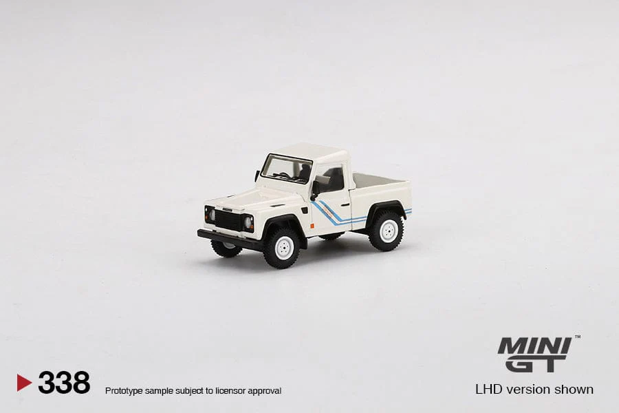Mini GT 1/64 Land Rover Defender 90 Pick Up (RHD) Diecast Model Car - Image 3