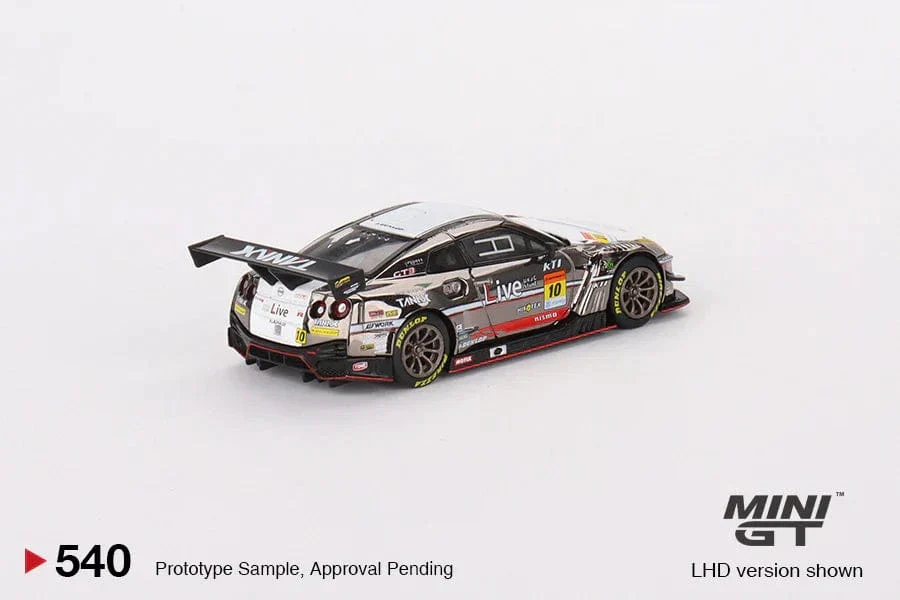 Mini GT 1/64 Nissan GT-R Nismo GT3 No.10 Tanax Diecast Model Car - Image 2