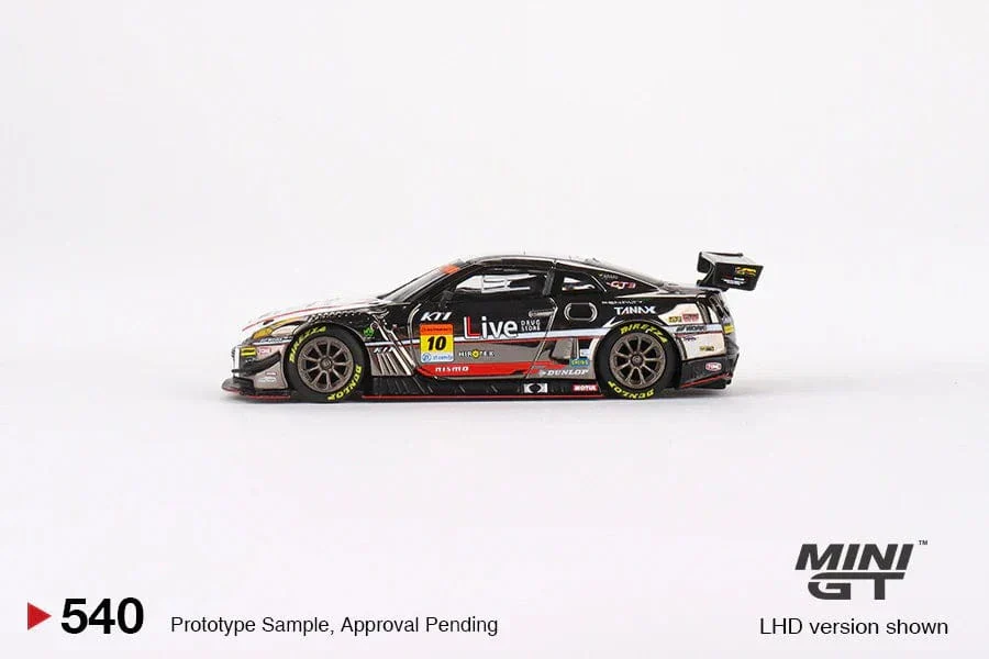 Mini GT 1/64 Nissan GT-R Nismo GT3 No.10 Tanax Diecast Model Car - Image 3