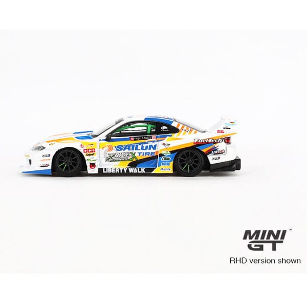 Mini GT 1/64 Nissan LB-Super Silhouette S15 Silvia #555 - Image 2