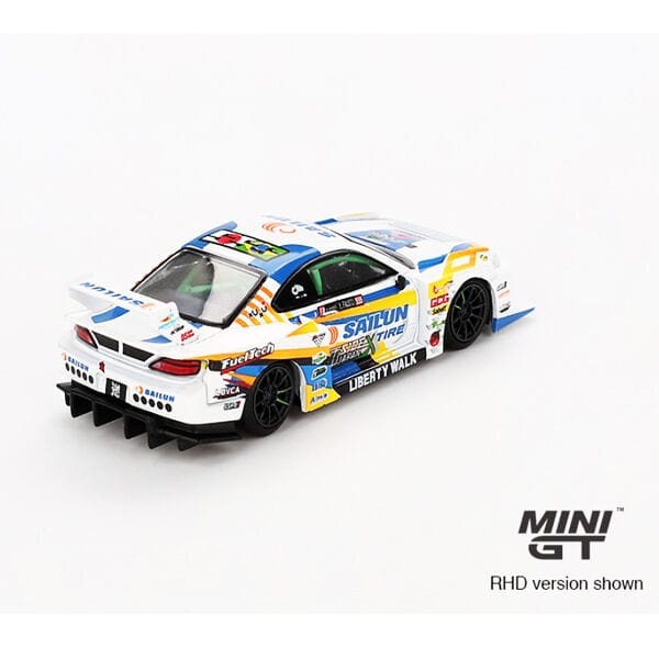 Mini GT 1/64 Nissan LB-Super Silhouette S15 Silvia #555 - Image 3
