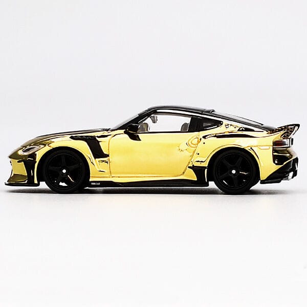 Mini GT 1/64 Nissan Z VeilSide FZ400 Gold Chrome - Image 2