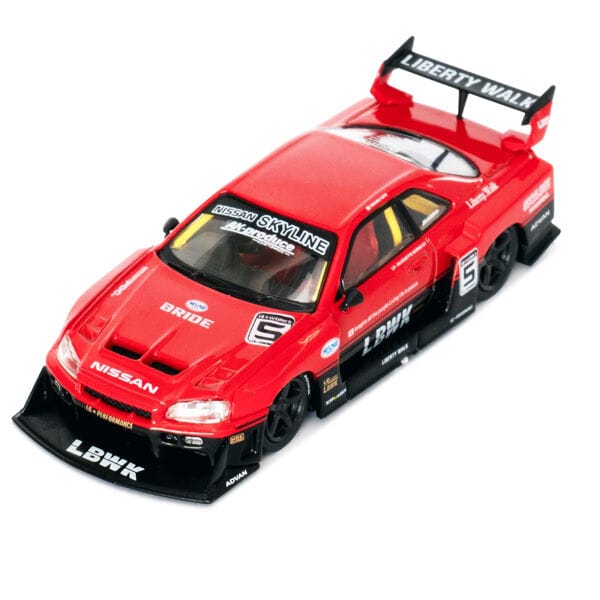 MiniGT 1/64 LB ER34 Super Silhouette Skyline Red/Black