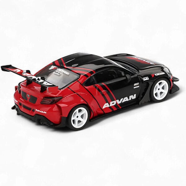 MiniGT 1/64 Toyota GR86 HKS Type R Advan 2022 Tokyo Auto Salon - Image 3