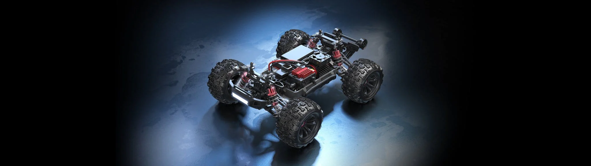 MJX 1/16 Hyper Go 4WD Off-road Brushless 2S RC Monster Truck [16208] - Image 7