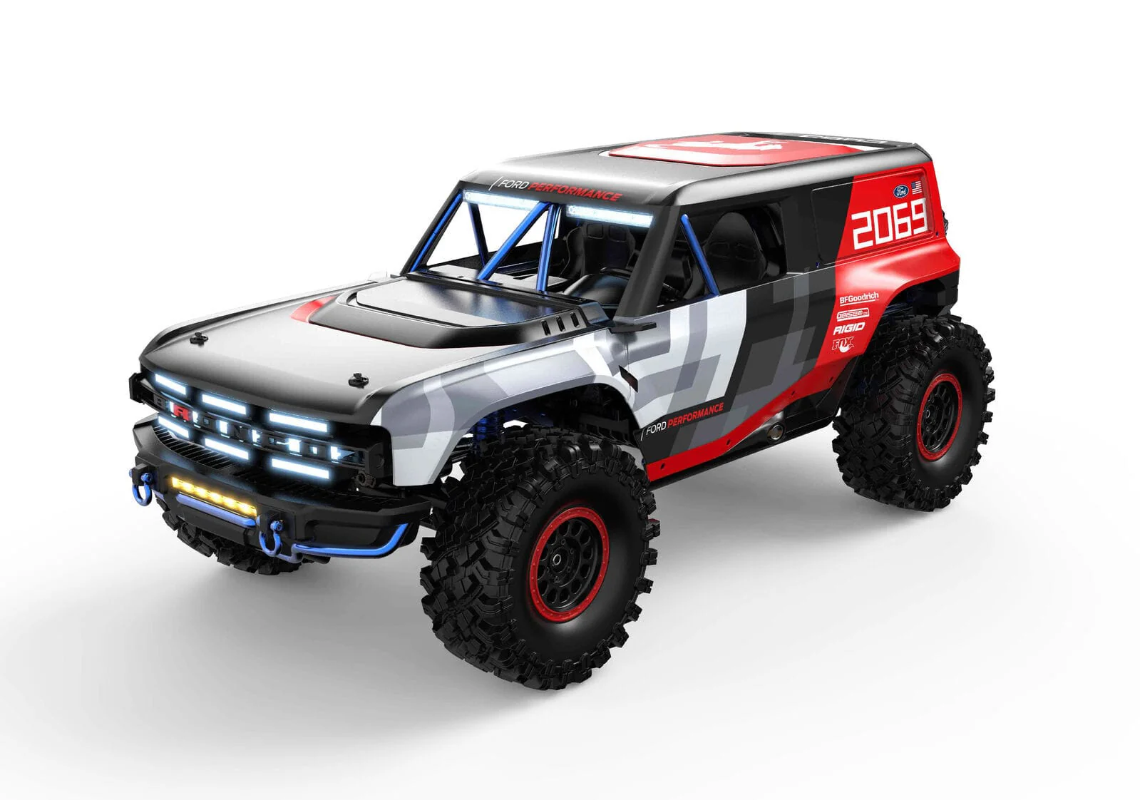 MJX 1/8 Ford Bronco R 4WD Brushless RC Crawler (Battery/charger inc) [H8P-DC]