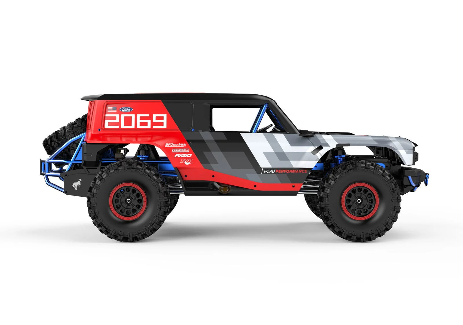 MJX 1/8 Ford Bronco R 4WD Brushless RC Crawler (Battery/charger inc) [H8P-DC] - Image 2