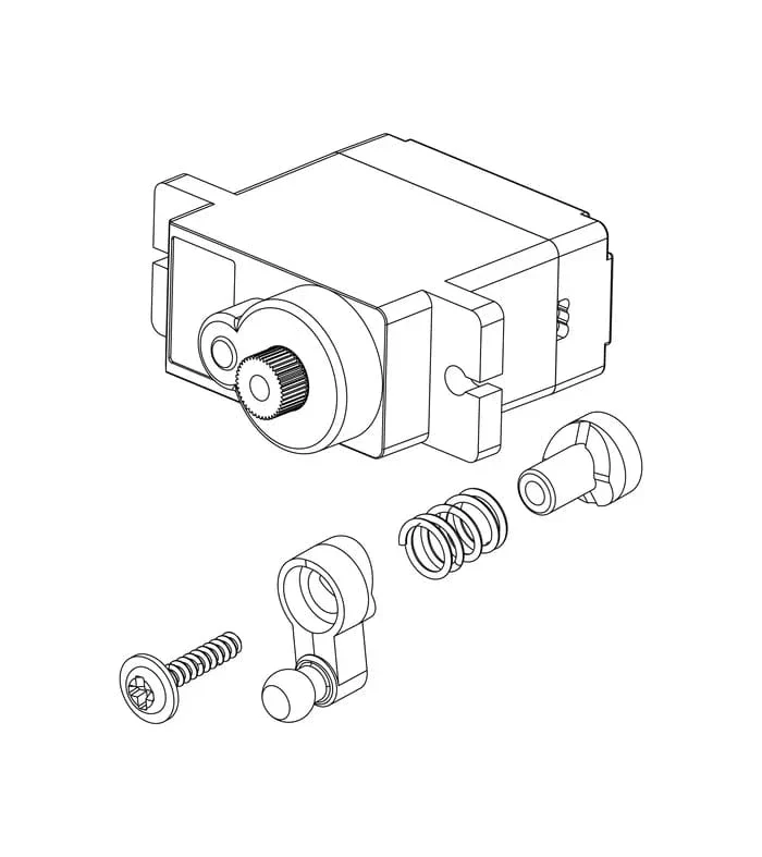 MJX 9G Digital Servo Suits 20208 [PS17A]