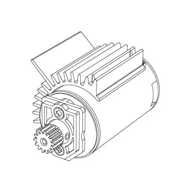 MJX Hyper Go Brushless Motor & Pinion [B284B]