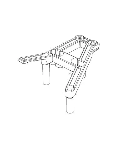 MJX Hyper Go Front Support Frame [14150]