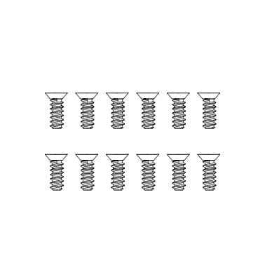 MJX M26645 Countersunk Flat Head Screws (12pcs)