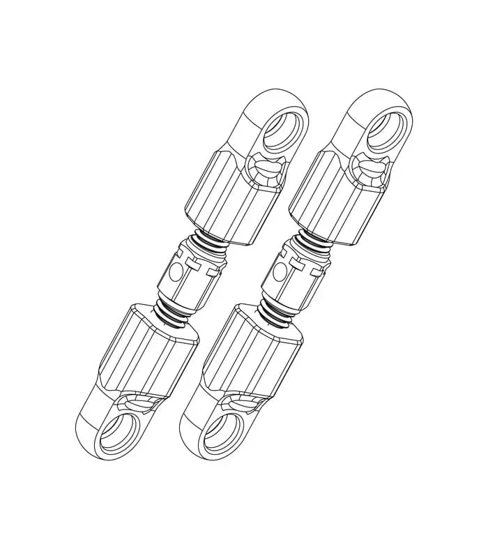 MJX Metal Steering Rod Suits 20208 [P2043]
