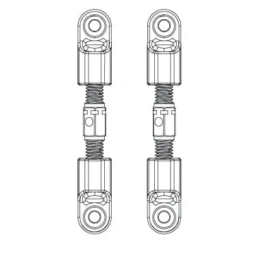 MJX Steering Links (2pcs) [10200]
