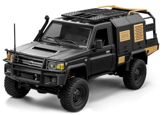 MN Model 1/12 Toyota LC79 4WD RC Crawler RTR (Black)