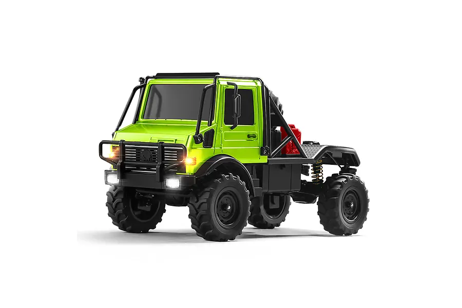 MN Model 1/18 Unimog 4WD RC Crawler (Green)