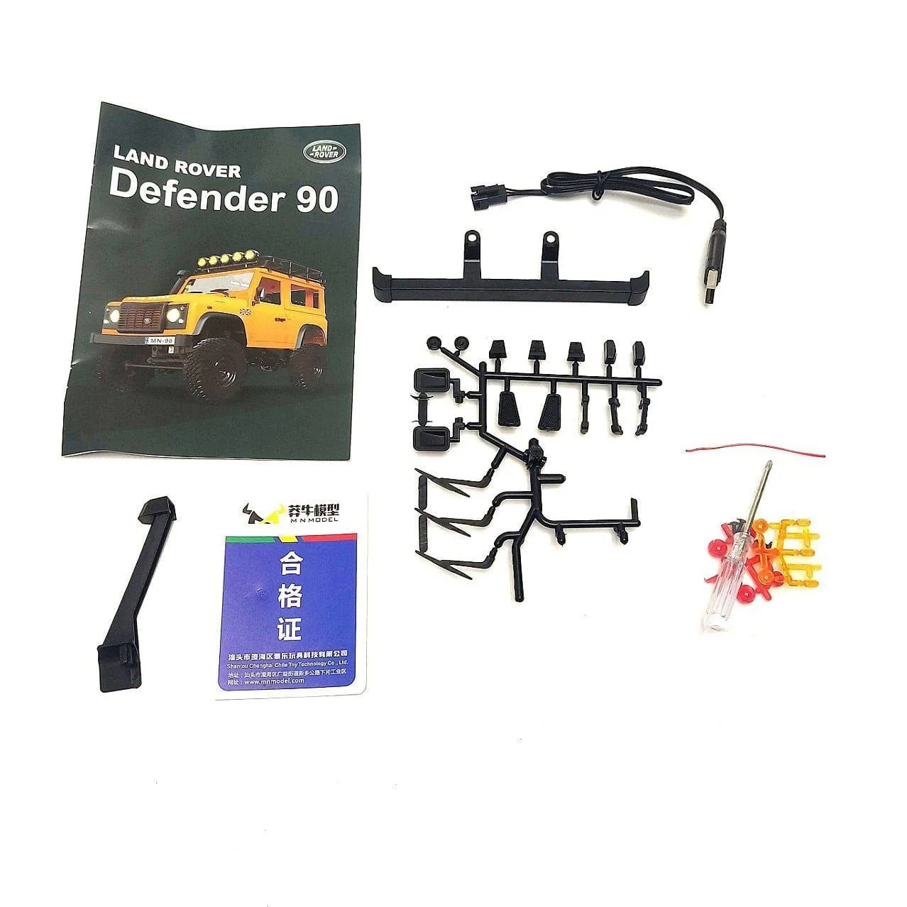 MN Models 1/12 4WD Defender Off-Road RC Truck RTR - Grey - Image 5