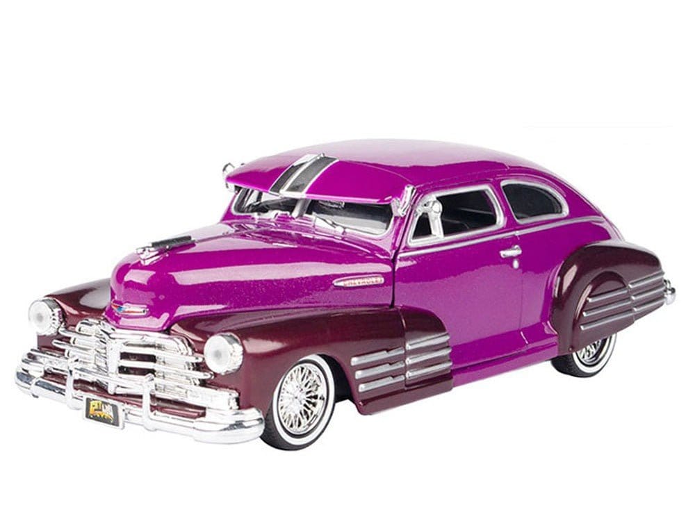 Motor Max 1/24 1948 Chevy Aero Sedan Fleetline Get Low Series Assorted Colours (1) - Image 3
