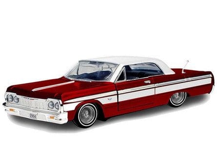 Motor Max 1/24 1964 Chevy Impala Get Low Series Assorted Colours (1) - Image 3