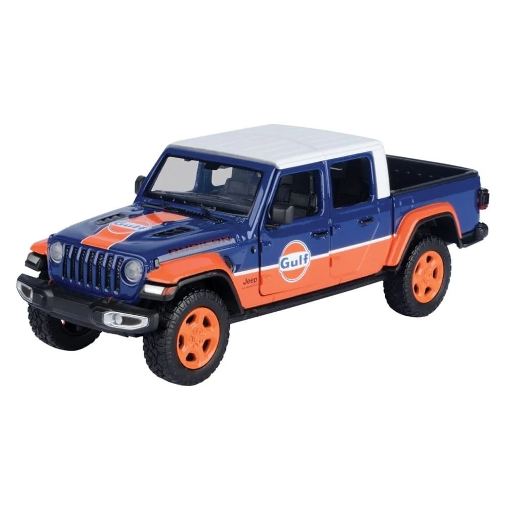 Motor Max 1/27 2021 Jeep Gladiator Rubicon with Gulf Livery**