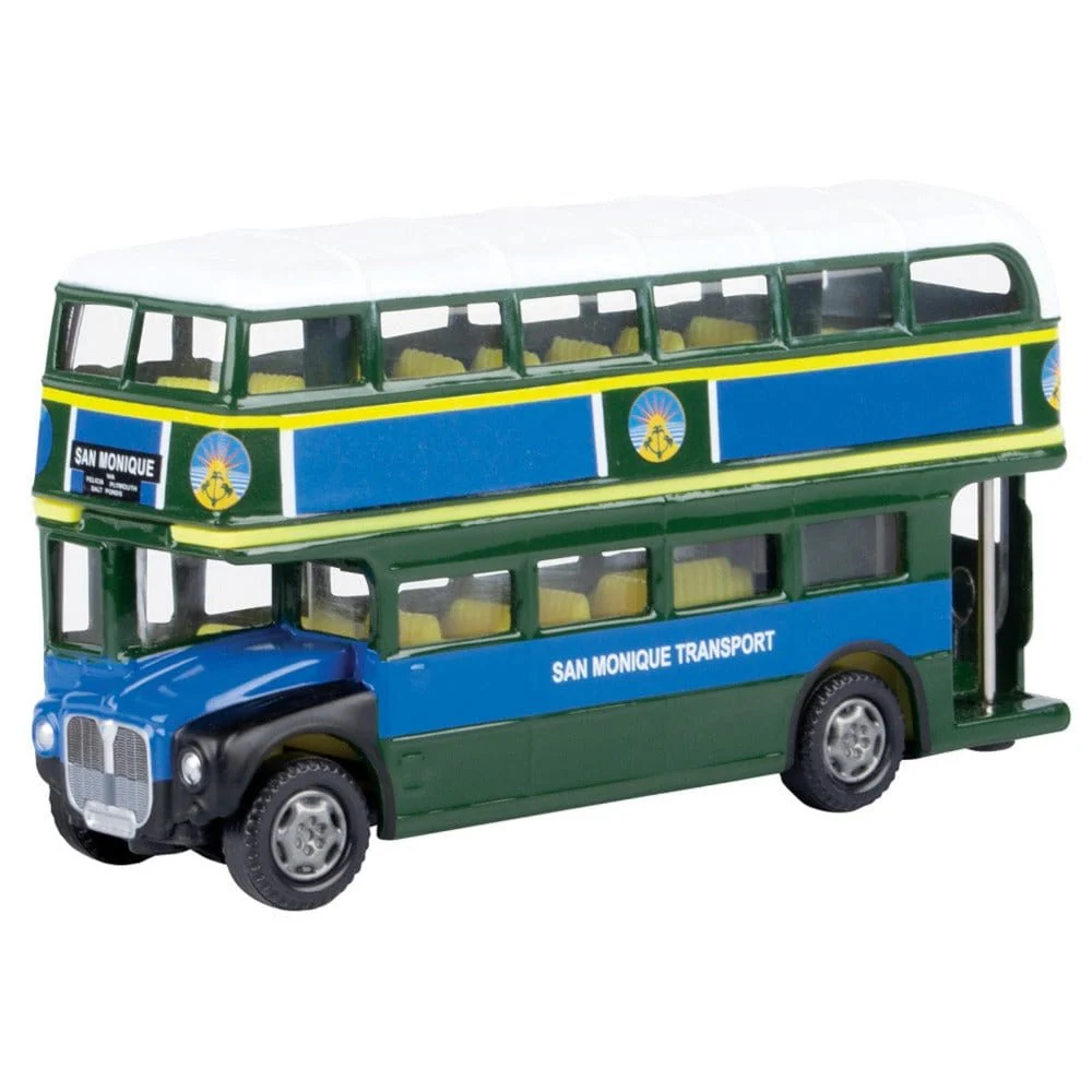 Motor Max 5in Double Decker Bus James Bond Movie