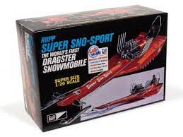 MPC 1/20 Rupp Super Sno-Sport Snow Dragster - Plastic Model Kit**