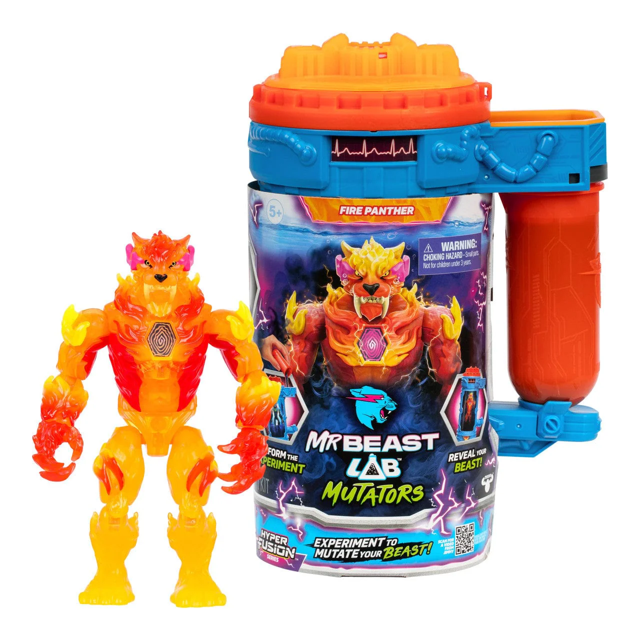 Mr Beast Lab Mutators S3 - Mutation Chamber Flame Claw Panther (1) - Image 2