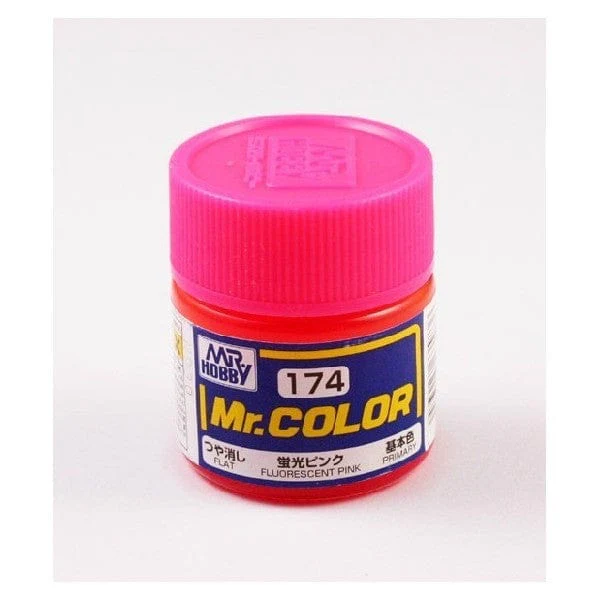 Mr Color 174 Semi Gloss Flourescent Pink Acrylic 10ml