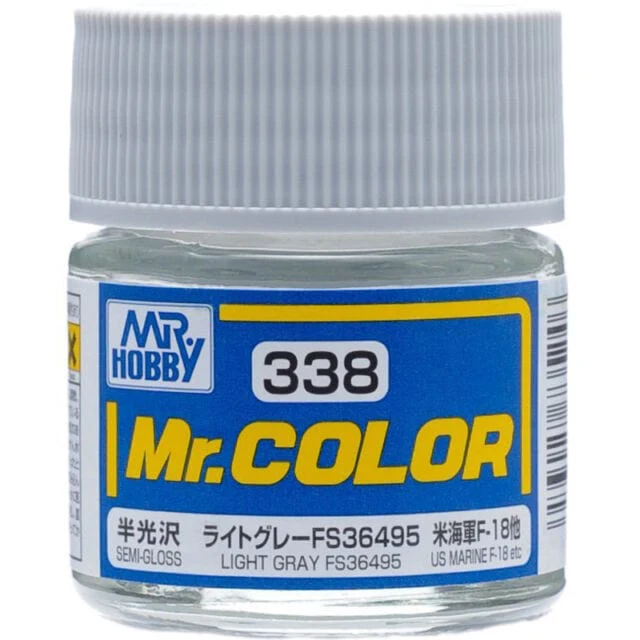 Mr Color 338 Semi Gloss Light Grey Fs36495 10ml