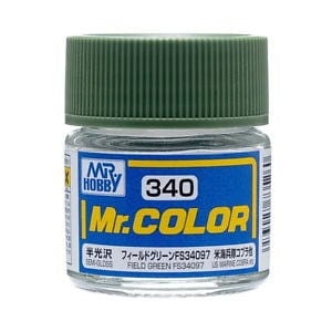 Mr Color 340 Semi Gloss Field Green Fs34097 10ml