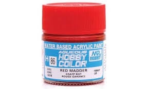Mr Hobby Aqueous 86 Gloss Red Madder 10ml